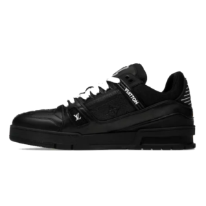 Trainer Black Embossed Monogram