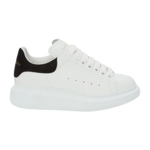 Oversized Suede-trimmed Leather Exaggerated-sole