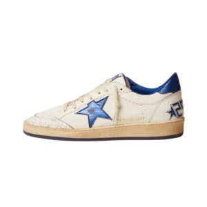 Ball Star Star & Heel Blue Laminated Leather