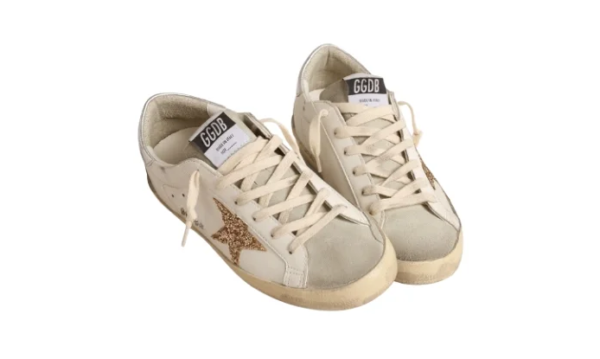 Super Star Gold Glitter Star & Ice Suede Insert - immagine 2