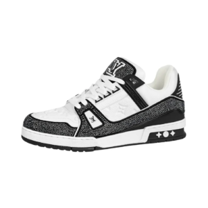 Trainer Black White Swarovski
