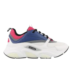 B22 White Blue Pink