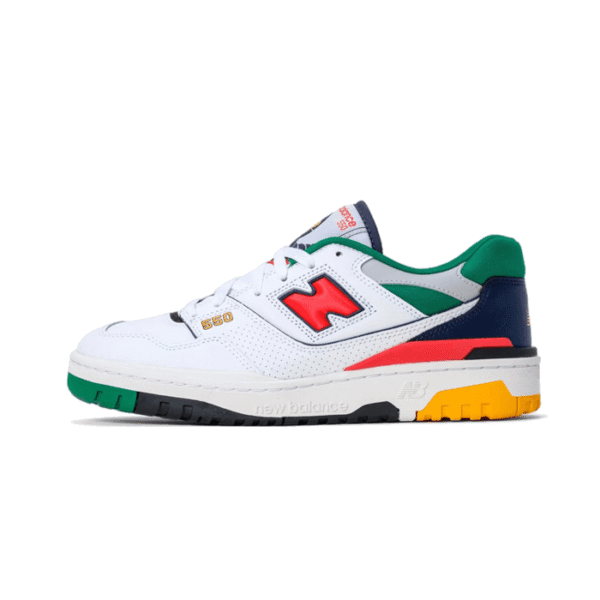 White Multicolor