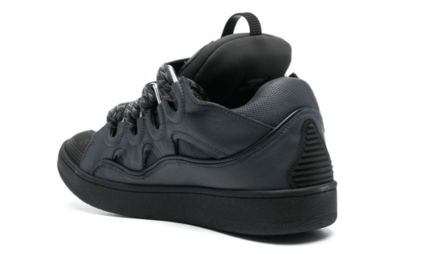 Curb Lace-up Sneakers Grey - immagine 3