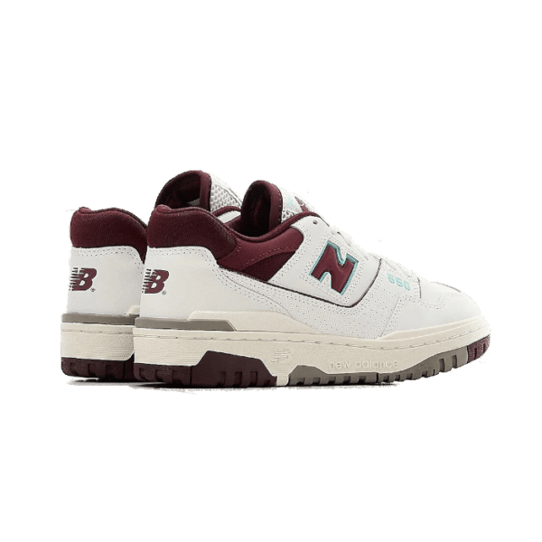 New Balance 550 Burgundy Cyan - immagine 3