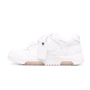 "OOO" Calf Leather Light White