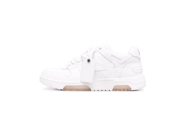 "OOO" Calf Leather Light White